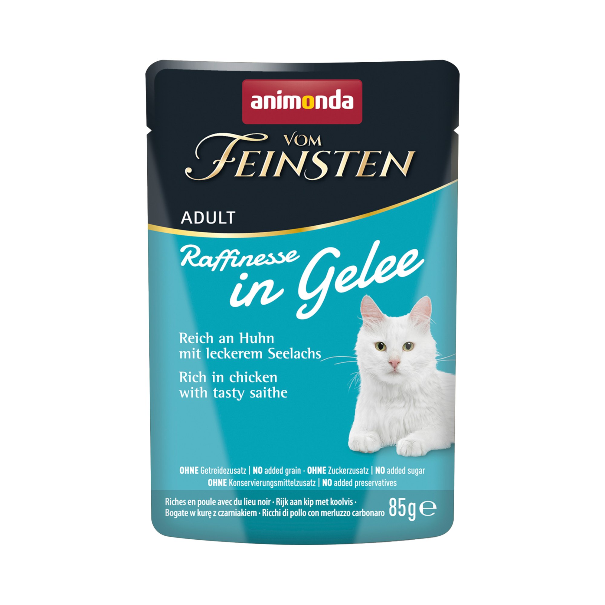 フォムファインステン ラフィネッセ inジュレ 鶏・スケトウダラ 成猫用 85g (83405)